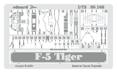 F-5E Tiger 1/72 