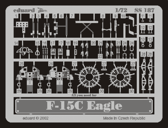 F-15C Eagle 1/72 
