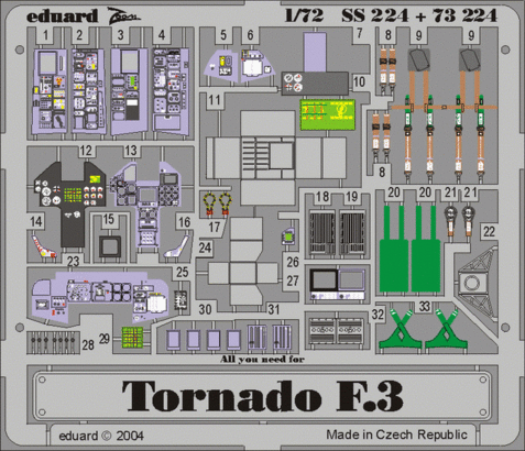 Tornado F.3 1/72 