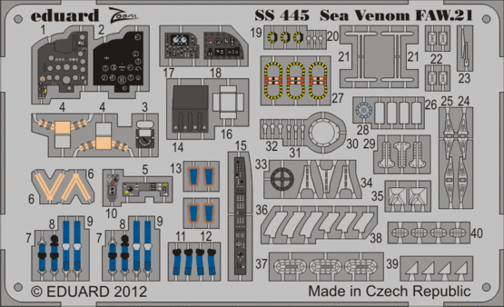 Sea Venom FAW.21 S.A. 1/72 