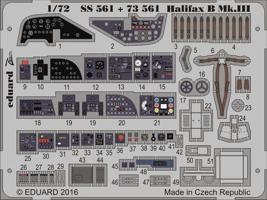 Halifax B Mk.III 1/72 