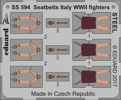 Seatbelts Italy WWII fighters STEEL 1/72 