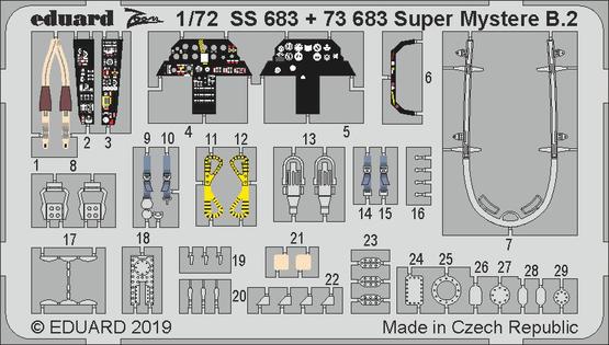 Super Mystere B.2 1/72  - 1