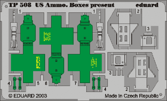 US Ammo. Boxes present 1/35 