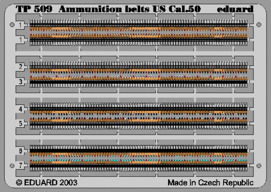 Ammunition Belts US Cal.0.50 1/35 