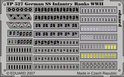 German SS Infantry Ranks WWII 1/35 