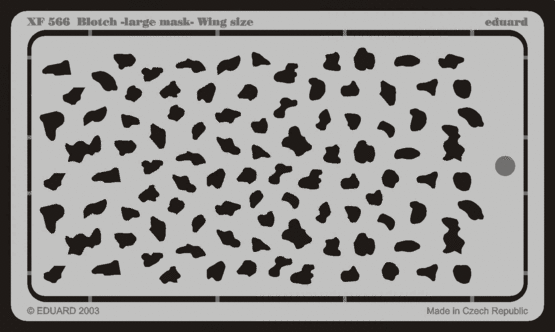 Blotch - Large mask - Wing size - etch 1/48 