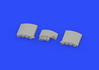 Fw 190A exhaust stacks 1/48 - 2/3