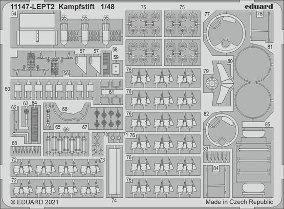 Kampfstift PE-set 1/48  - 2