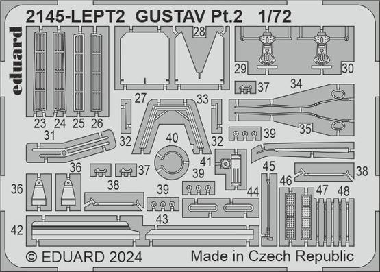 GUSTAV Pt.2 PE-set 1/72  - 2