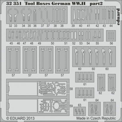 Bf 109 tools and boxes 1/32  - 2