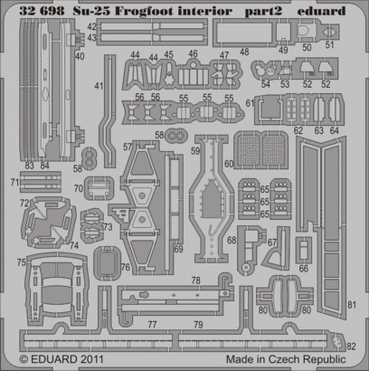 Su-25 Frogfoot interior S.A. 1/32  - 2