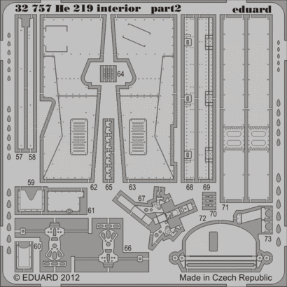 He 219 interior S.A. 1/32  - 2