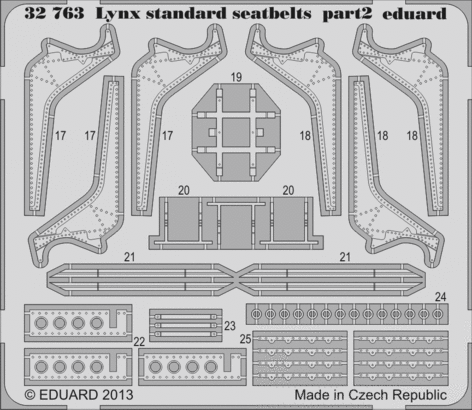 Lynx Mk.88 seatbelts 1/32  - 2