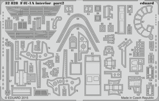 F4U-1A interior S.A. 1/32  - 2