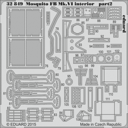 Mosquito FB Mk.VI interior 1/32  - 2