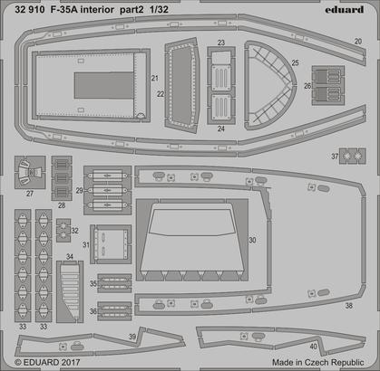F-35A interior 1/32  - 2