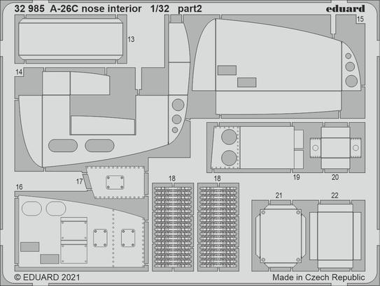 A-26C nose interior 1/32  - 2