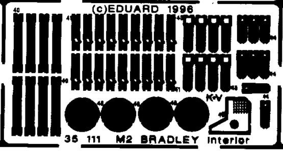 M-2 Bradley interior 1/35  - 2