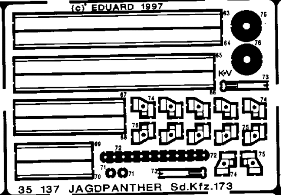 Jagdpanther Sd.Kfz.173 1/35  - 2