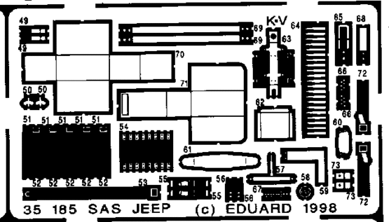 Willys Jeep SAS 1/35  - 2