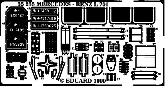 Mercedes Benz L701 1/35  - 2