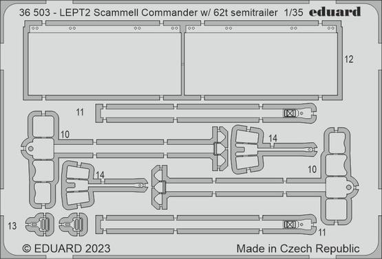Scammel Commander w/ 62t semitrailer 1/35  - 2