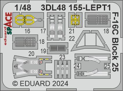 F-16C Block 25 SPACE 1/48  - 2