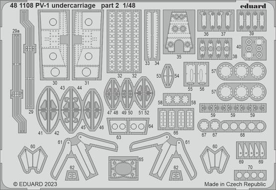 PV-1 undercarriage 1/48  - 2
