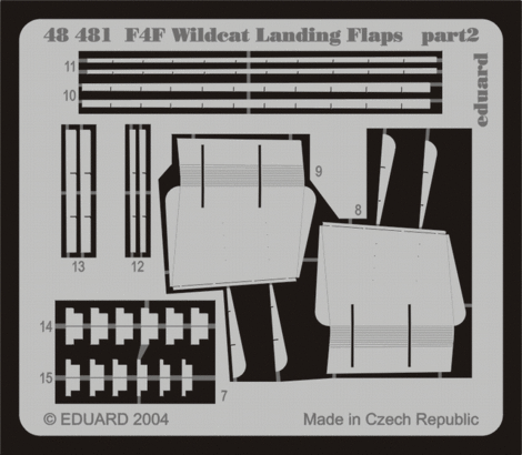 F4F-4 landing flaps 1/48  - 2