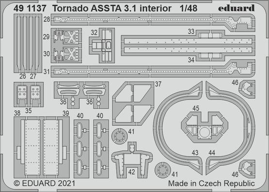 Tornado ASSTA 3.1 interior 1/48  - 2
