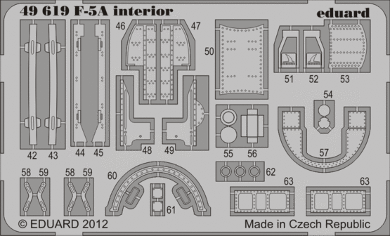 F-5A interior S.A. 1/48  - 2