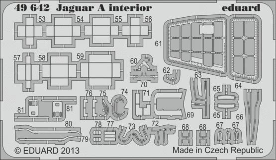 Jaguar A interior S.A. 1/48  - 2