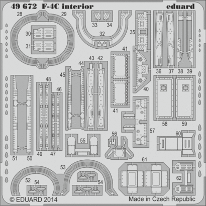 F-4C interior S.A. 1/48  - 2