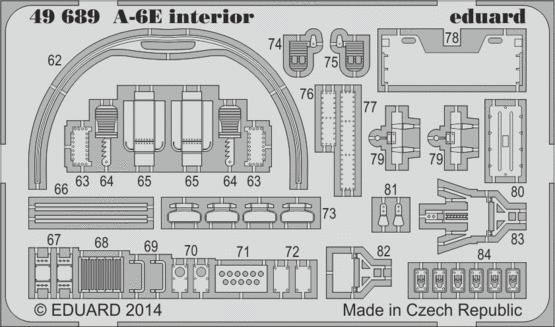 A-6E interior S.A. 1/48  - 2