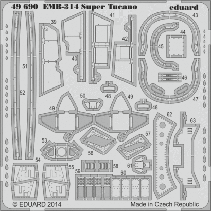 EMB-314 Super Tucano S.A. 1/48  - 2