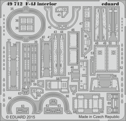 F-4J interior S.A. 1/48  - 2