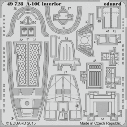 A-10C interior S.A. 1/48  - 2