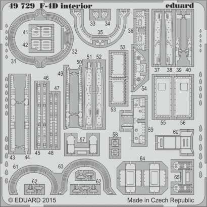 F-4D interior S.A. 1/48  - 2