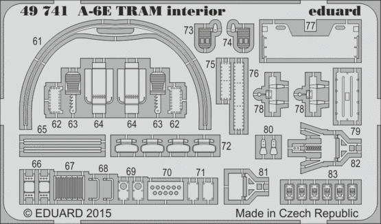A-6E TRAM interior 1/48  - 2