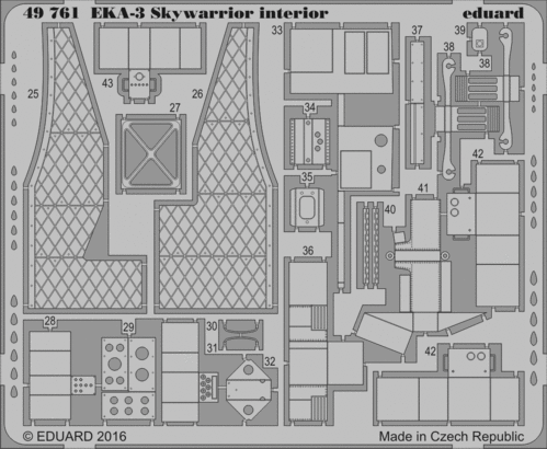 EKA-3 Skywarrior interior 1/48  - 2