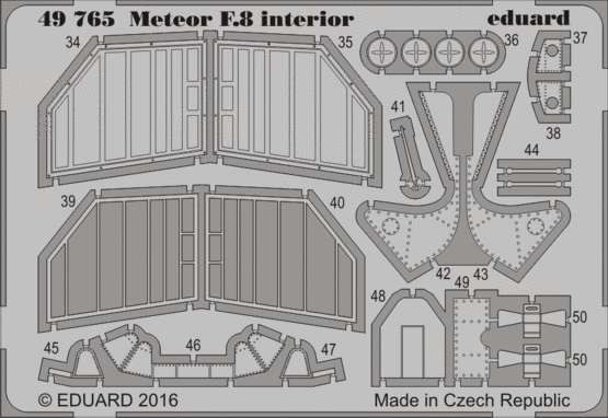 Meteor F.8 interior 1/48  - 2