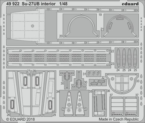 Su-27UB interior 1/48  - 2