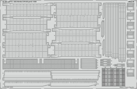 USS Nimitz CVN-68 part 3 1/350  - 2