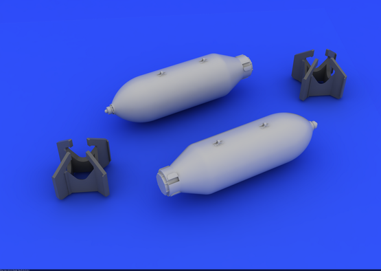 US 500lb bombs (2 pcs) 1/48  - 2