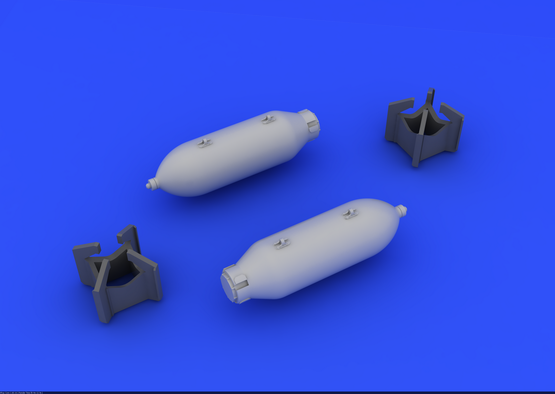 US 250lb bombs (2 pcs) 1/48  - 2