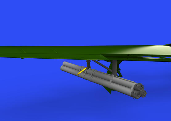 P-51D Bazooka rocket launcher 1/48  - 2
