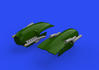 Bf 110G-4 exhaust stacks 1/48 - 2/3