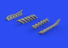 Bf 110C/D/E exhaust stacks 1/48 - 2/3