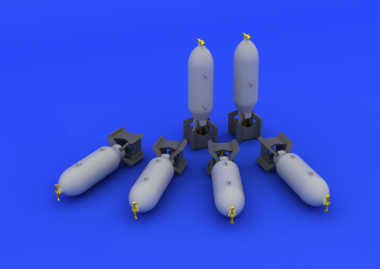 US 250lb bombs 1/72  - 2